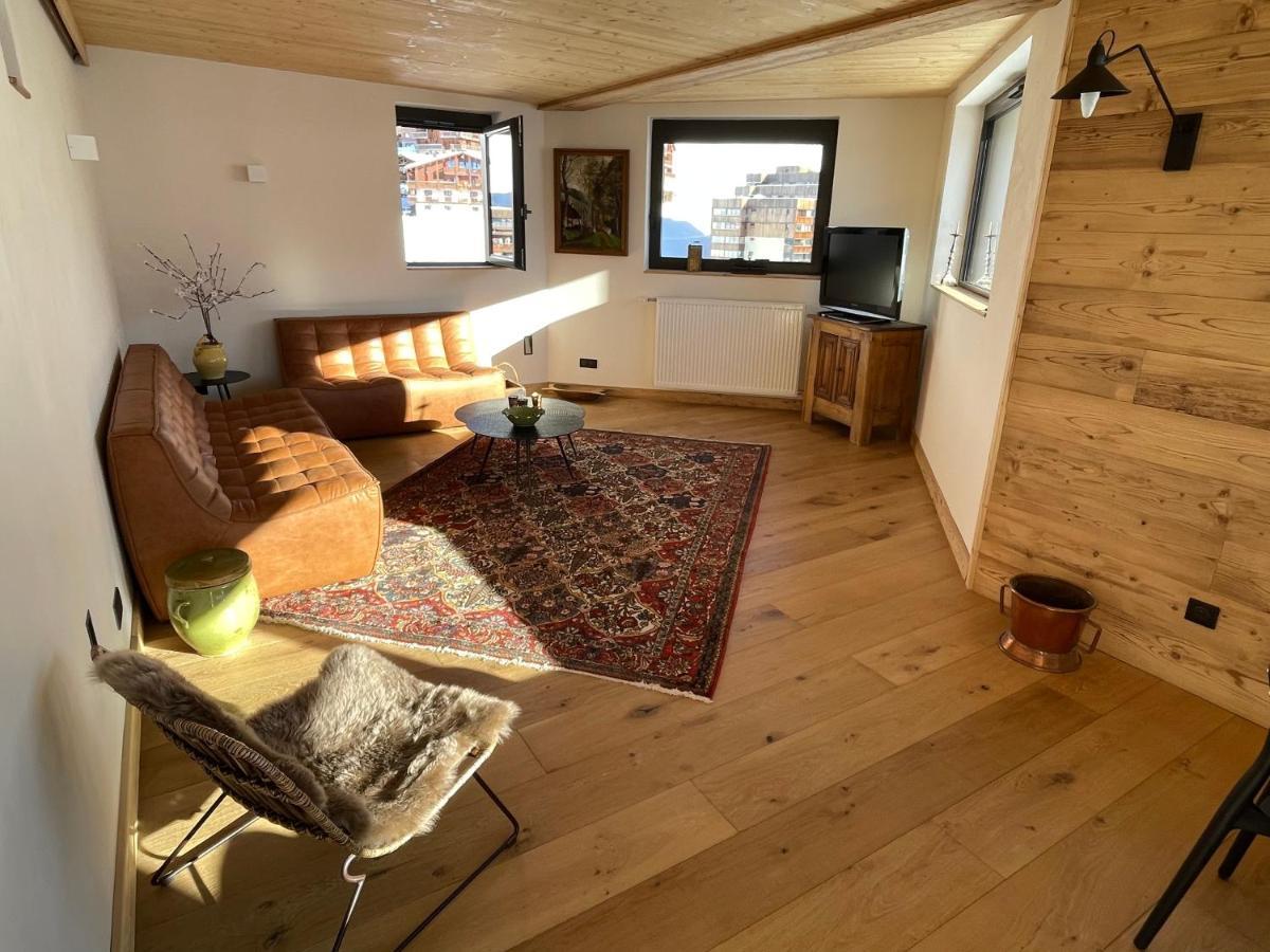 Penthouse Au Coeur De Val Thorens Exteriér fotografie