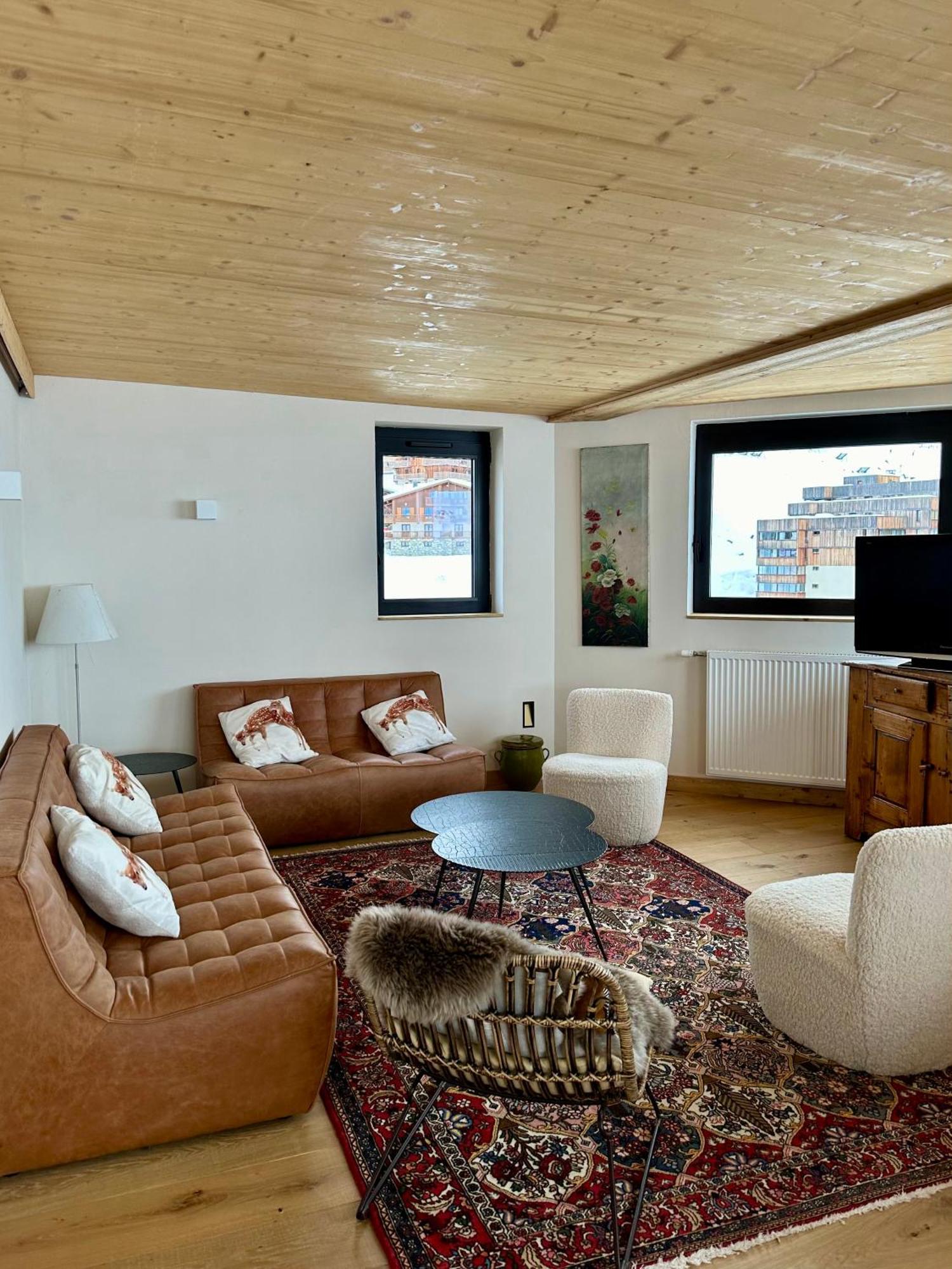 Penthouse Au Coeur De Val Thorens Exteriér fotografie